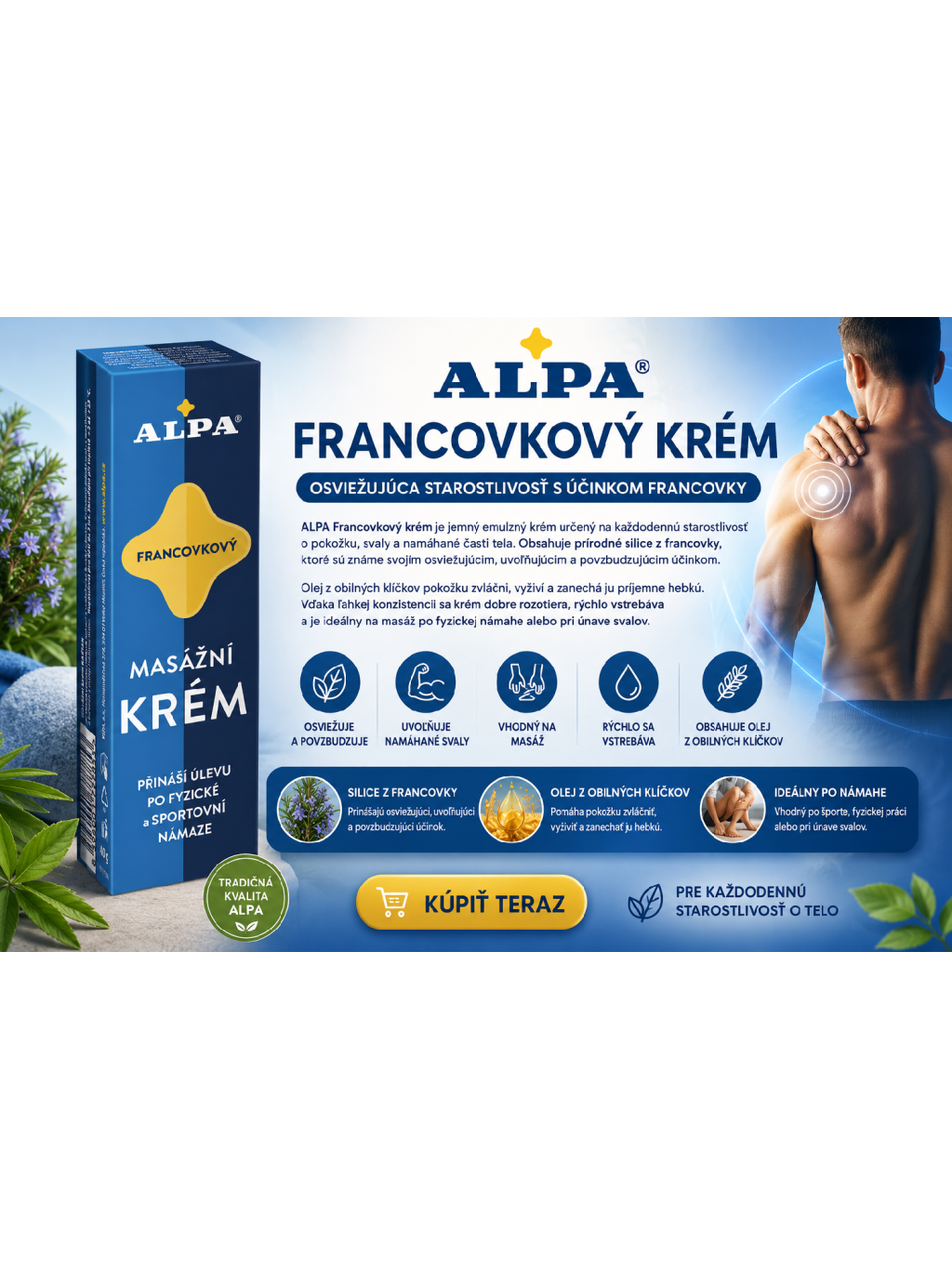 ALPA Francovkový krém 40 g